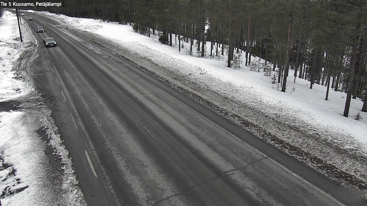 Kelikamerat Kuva Tie 5 Kuusamo, Petäjälampi, Kuusamo, Pohjois-Pohjanmaa