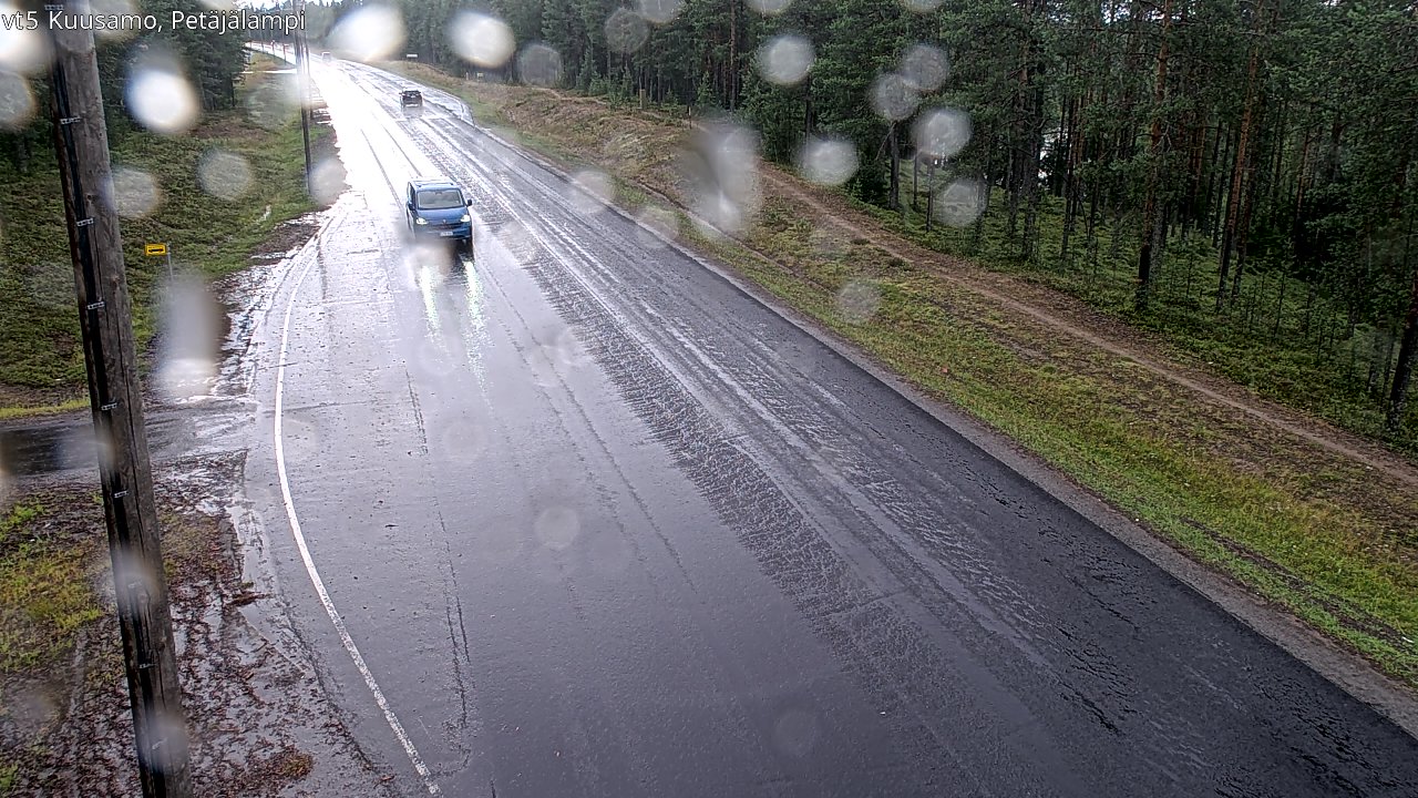 Kelikamerat Kuva Tie 5 Kuusamo, Petäjälampi, Kuusamo, Pohjois-Pohjanmaa