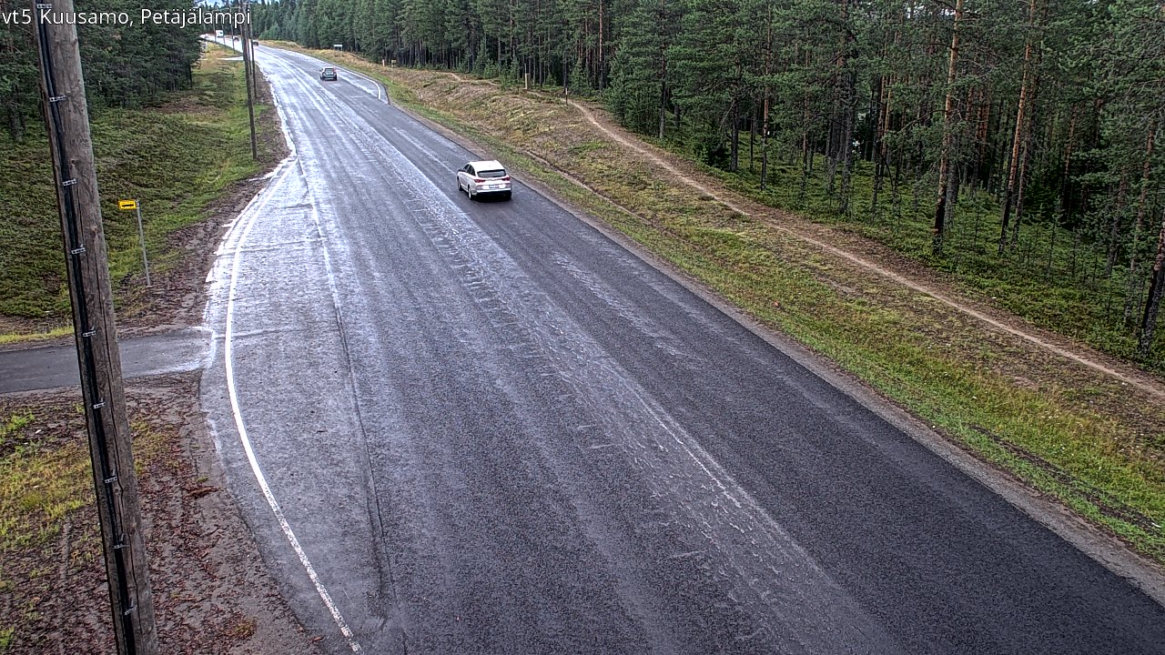 Kelikamerat Kuva Tie 5 Kuusamo, Petäjälampi, Kuusamo, Pohjois-Pohjanmaa