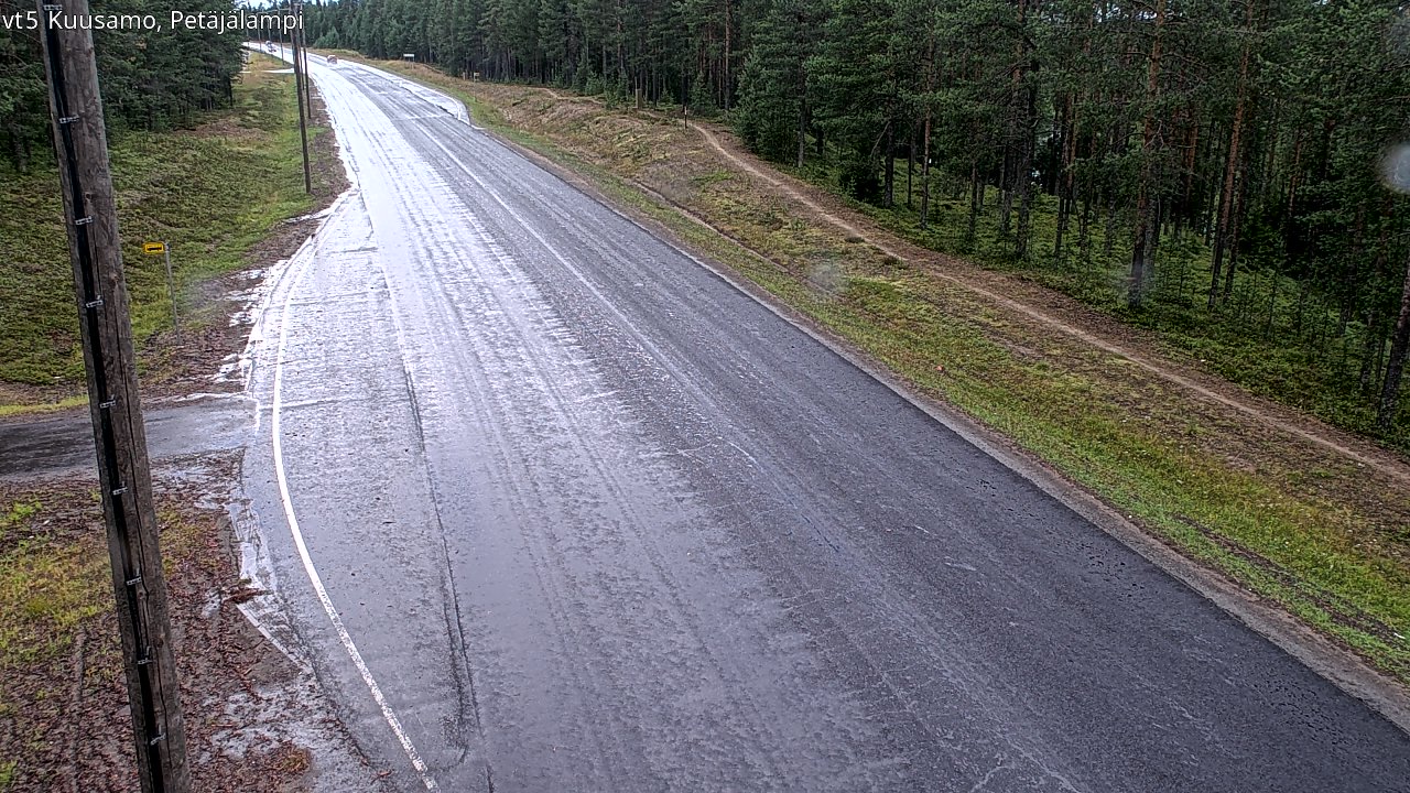Kelikamerat Kuva Tie 5 Kuusamo, Petäjälampi, Kuusamo, Pohjois-Pohjanmaa