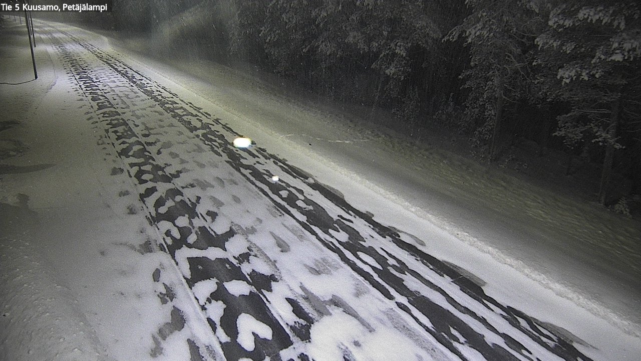 Kelikamerat Kuva Tie 5 Kuusamo, Petäjälampi, Kuusamo, Pohjois-Pohjanmaa