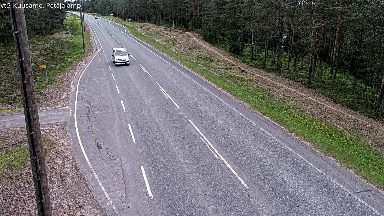 Kelikamerat Kuva Tie 5 Kuusamo, Petäjälampi, Kuusamo, Pohjois-Pohjanmaa