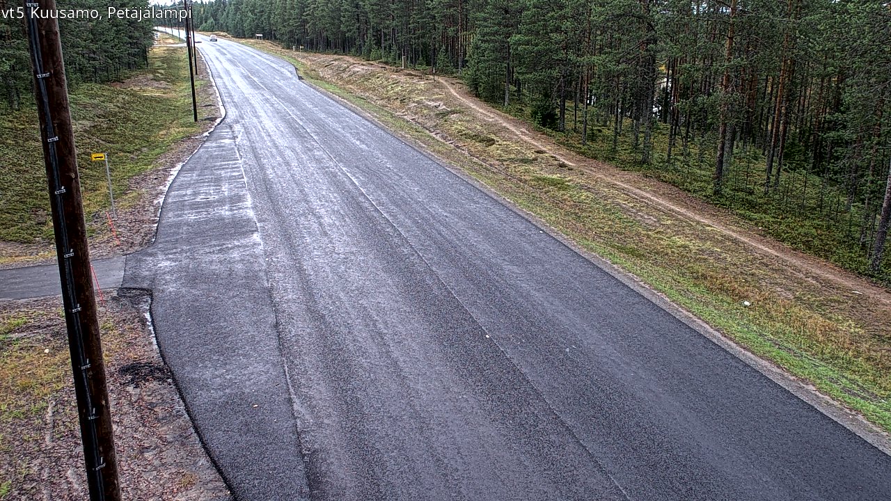 Kelikamerat Kuva Tie 5 Kuusamo, Petäjälampi, Kuusamo, Pohjois-Pohjanmaa
