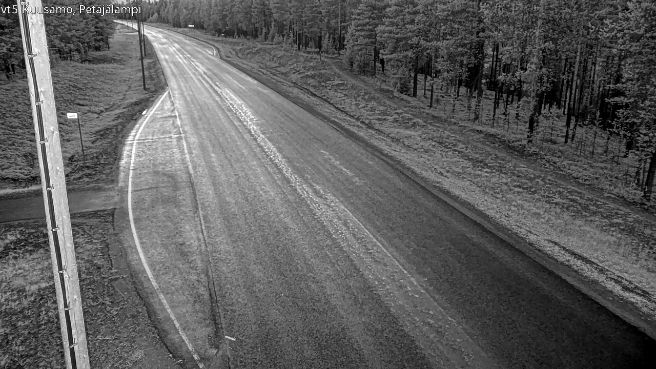 Kelikamerat Kuva Tie 5 Kuusamo, Petäjälampi, Kuusamo, Pohjois-Pohjanmaa