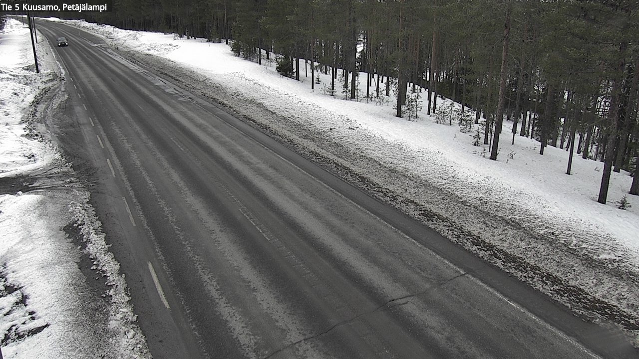 Kelikamerat Kuva Tie 5 Kuusamo, Petäjälampi, Kuusamo, Pohjois-Pohjanmaa