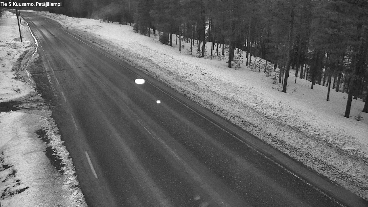 Kelikamerat Kuva Tie 5 Kuusamo, Petäjälampi, Kuusamo, Pohjois-Pohjanmaa