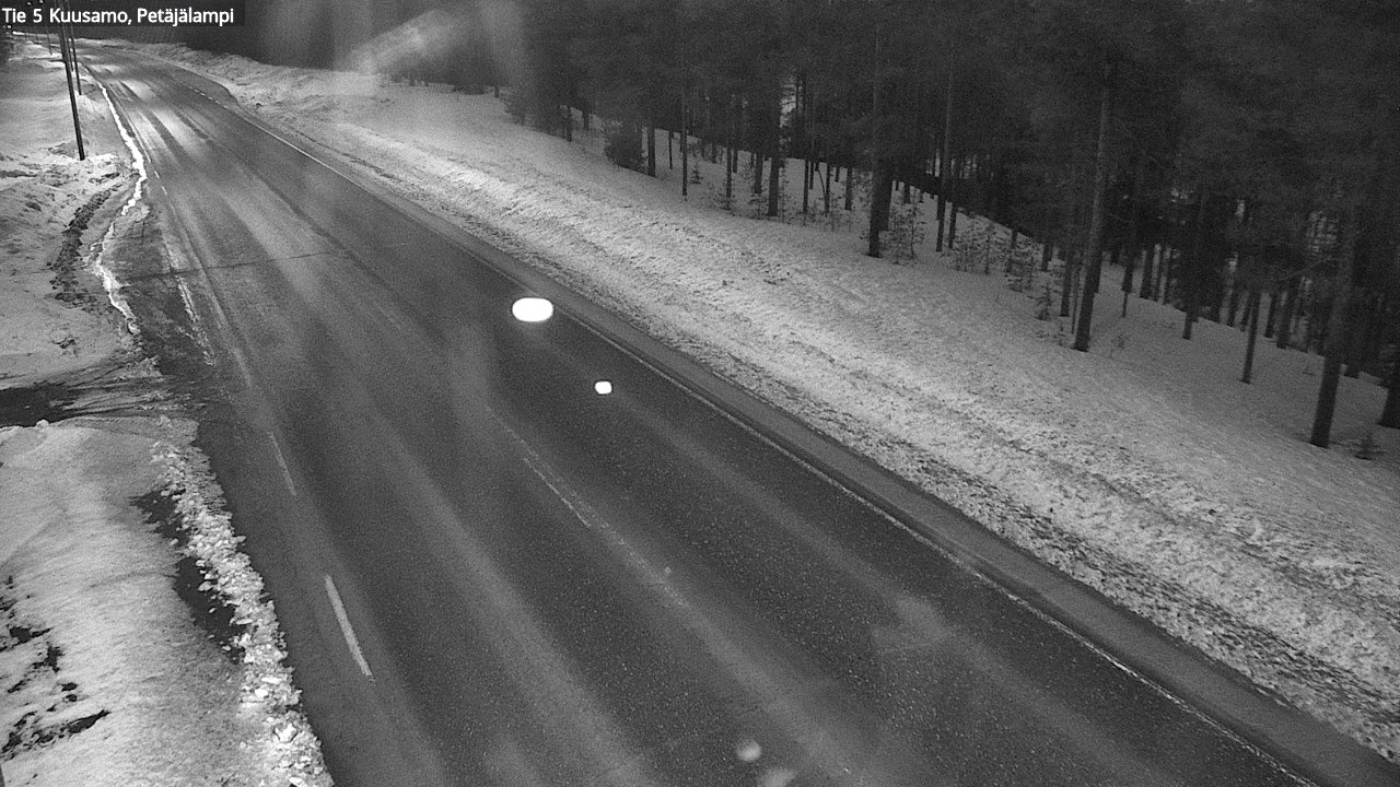 Kelikamerat Kuva Tie 5 Kuusamo, Petäjälampi, Kuusamo, Pohjois-Pohjanmaa