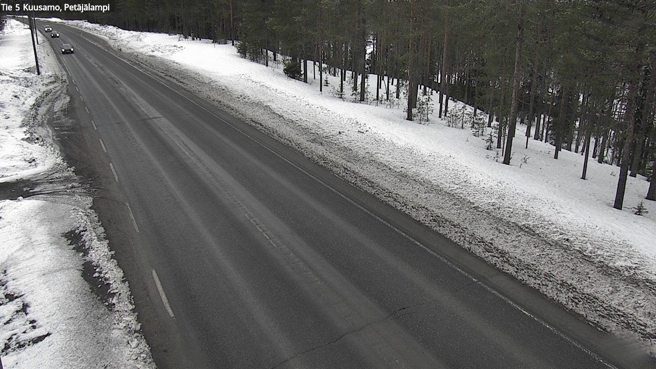 Kelikamerat Kuva Tie 5 Kuusamo, Petäjälampi, Kuusamo, Pohjois-Pohjanmaa