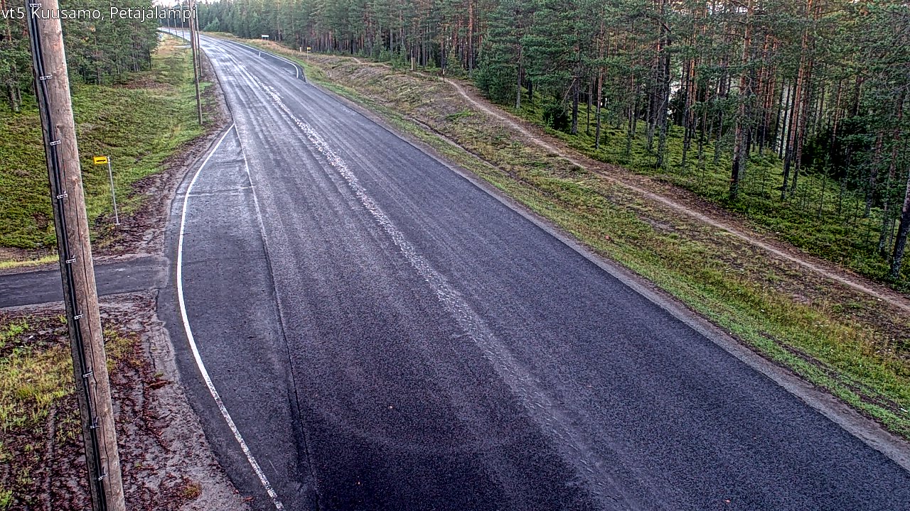 Kelikamerat Kuva Tie 5 Kuusamo, Petäjälampi, Kuusamo, Pohjois-Pohjanmaa