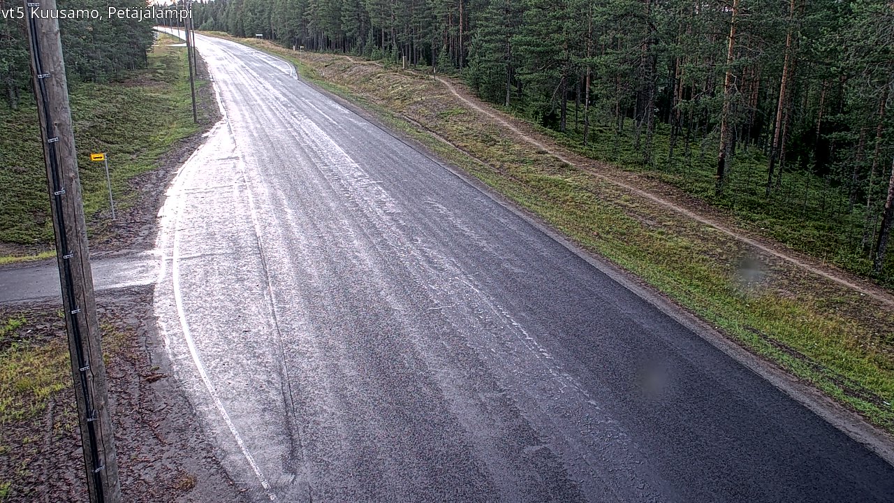 Kelikamerat Kuva Tie 5 Kuusamo, Petäjälampi, Kuusamo, Pohjois-Pohjanmaa