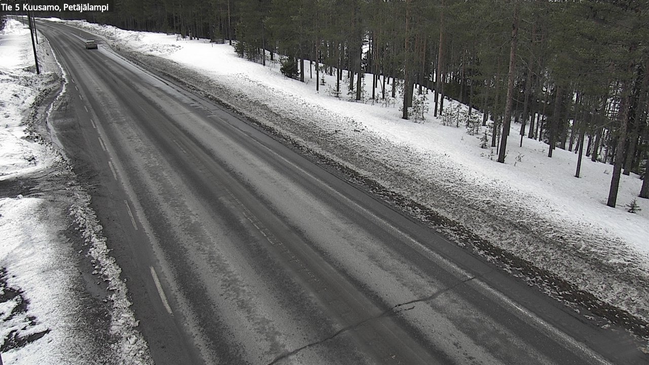 Kelikamerat Kuva Tie 5 Kuusamo, Petäjälampi, Kuusamo, Pohjois-Pohjanmaa