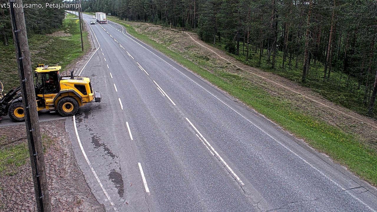 Kelikamerat Kuva Tie 5 Kuusamo, Petäjälampi, Kuusamo, Pohjois-Pohjanmaa