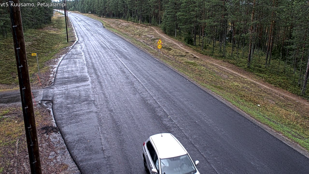 Kelikamerat Kuva Tie 5 Kuusamo, Petäjälampi, Kuusamo, Pohjois-Pohjanmaa