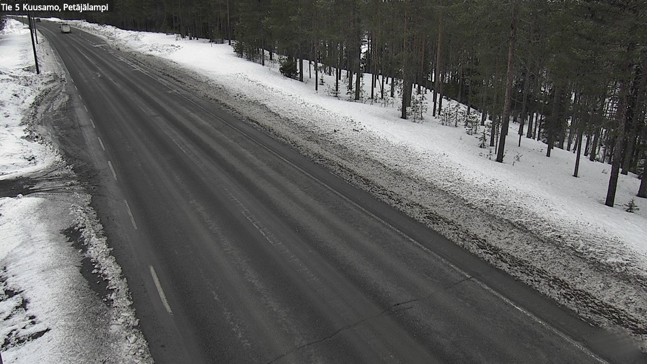 Kelikamerat Kuva Tie 5 Kuusamo, Petäjälampi, Kuusamo, Pohjois-Pohjanmaa