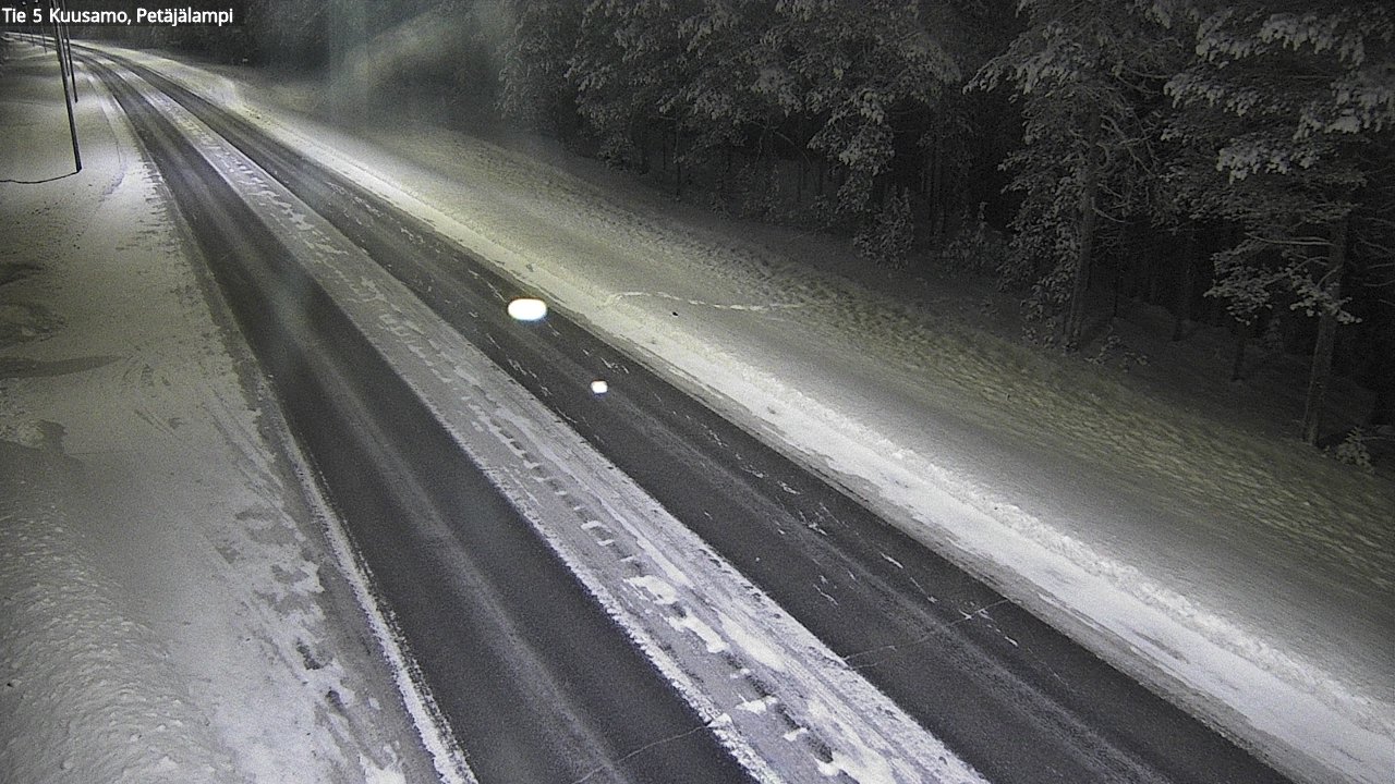 Kelikamerat Kuva Tie 5 Kuusamo, Petäjälampi, Kuusamo, Pohjois-Pohjanmaa