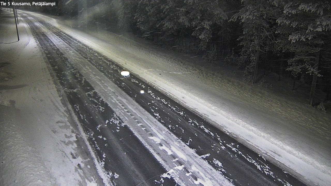 Kelikamerat Kuva Tie 5 Kuusamo, Petäjälampi, Kuusamo, Pohjois-Pohjanmaa