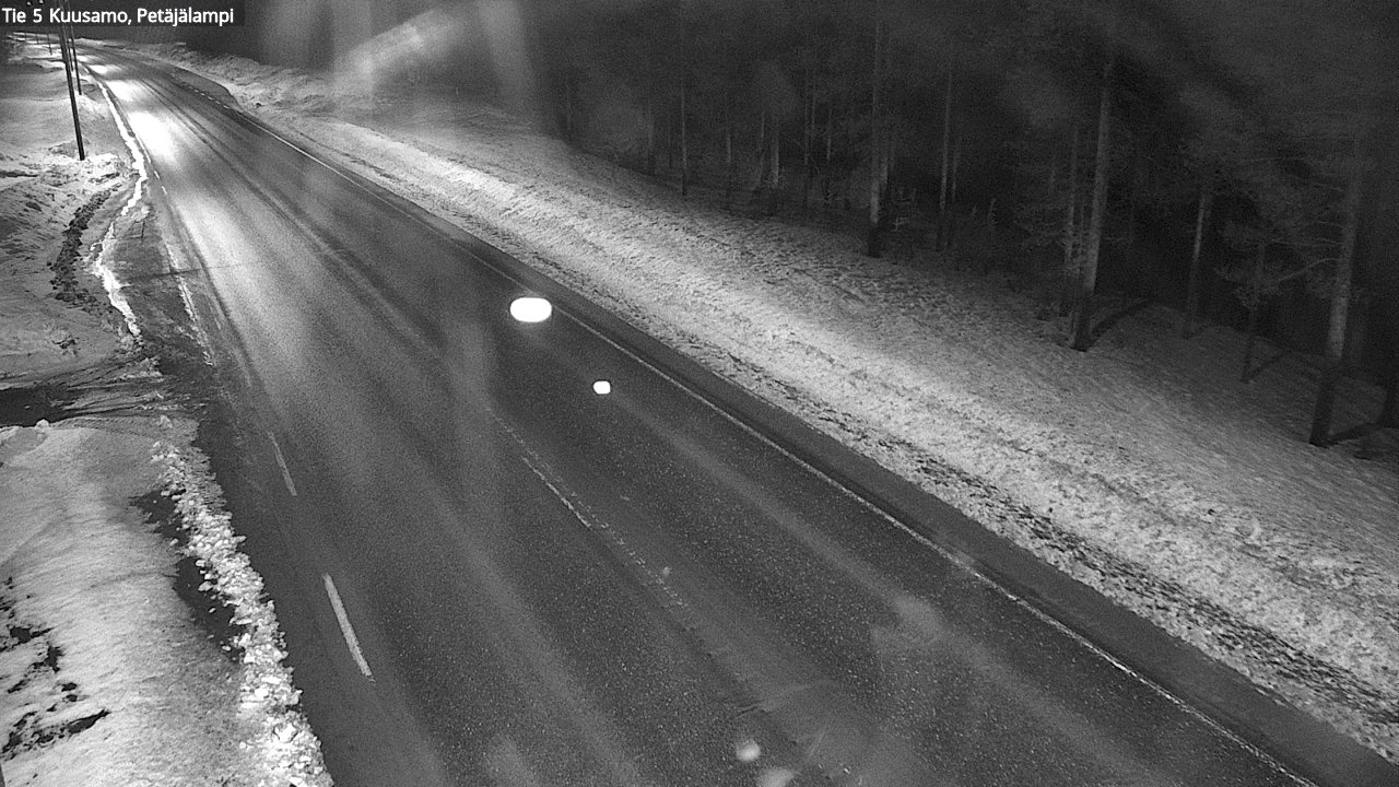 Kelikamerat Kuva Tie 5 Kuusamo, Petäjälampi, Kuusamo, Pohjois-Pohjanmaa