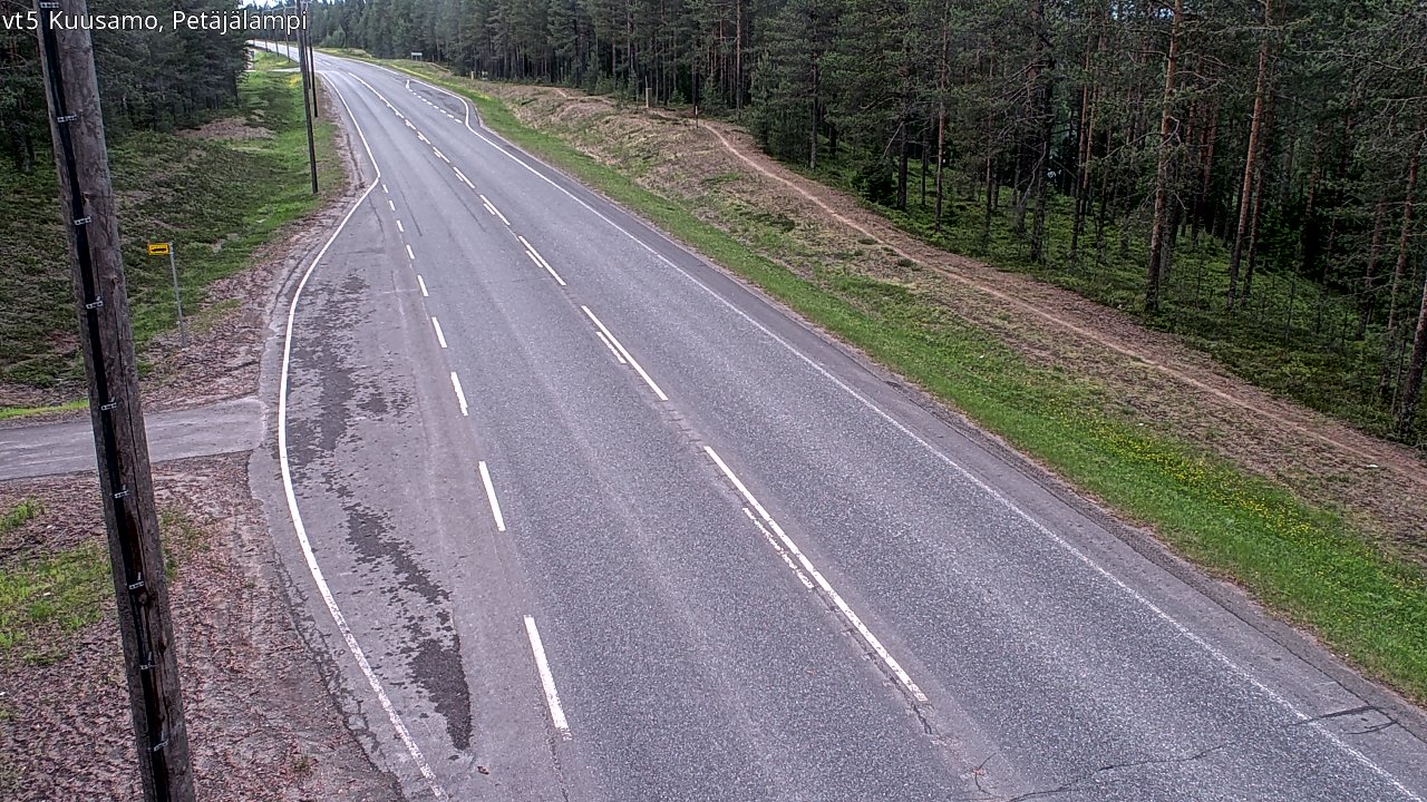 Kelikamerat Kuva Tie 5 Kuusamo, Petäjälampi, Kuusamo, Pohjois-Pohjanmaa