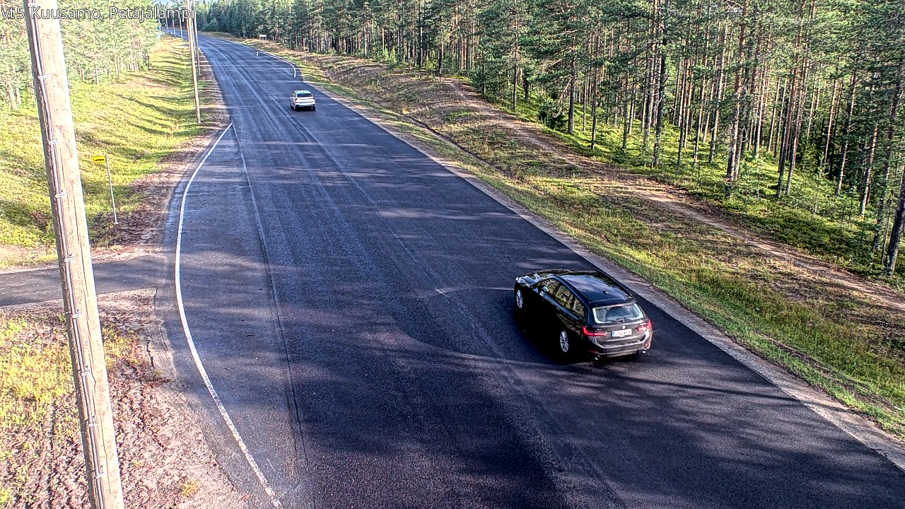 Kelikamerat Kuva Tie 5 Kuusamo, Petäjälampi, Kuusamo, Pohjois-Pohjanmaa