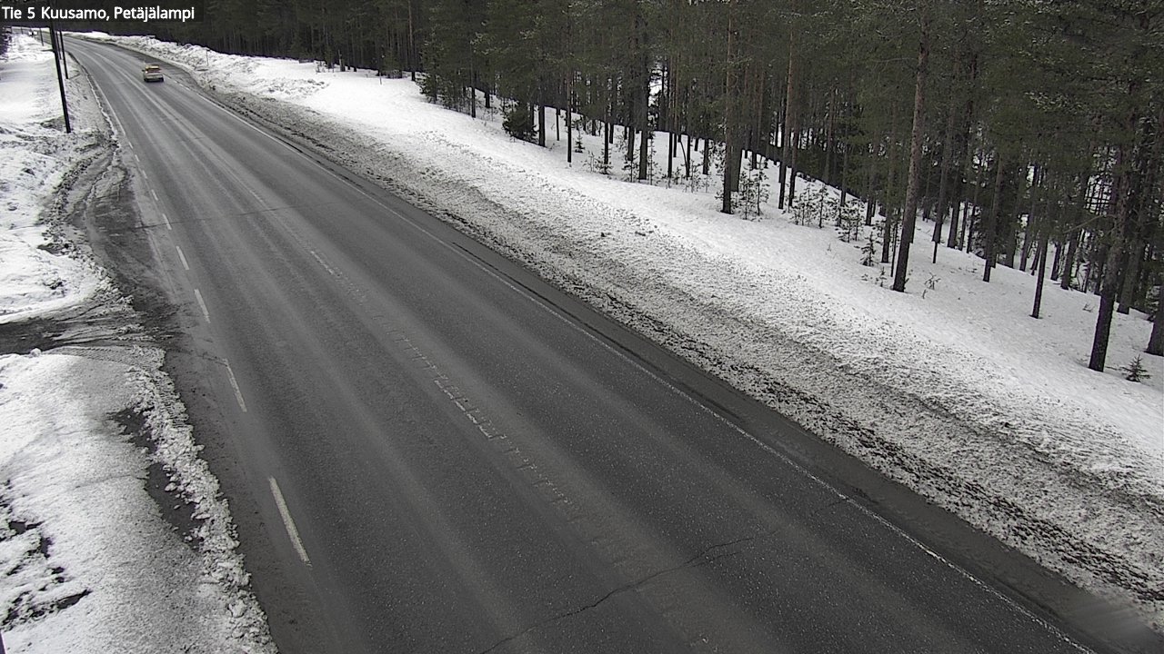 Kelikamerat Kuva Tie 5 Kuusamo, Petäjälampi, Kuusamo, Pohjois-Pohjanmaa