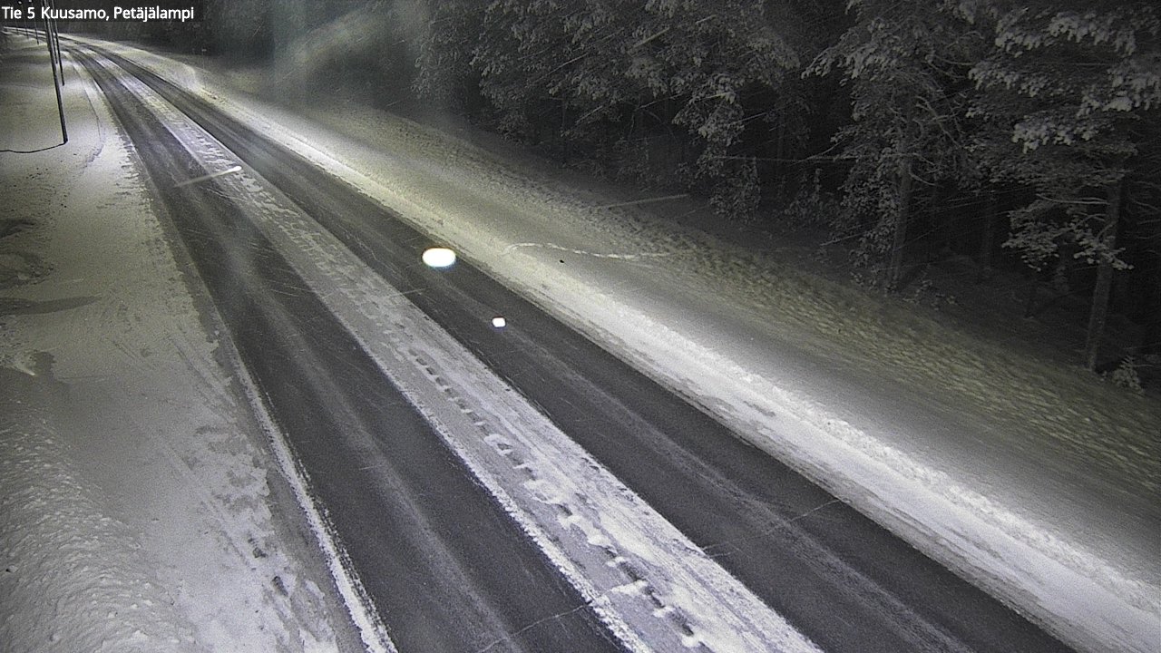 Kelikamerat Kuva Tie 5 Kuusamo, Petäjälampi, Kuusamo, Pohjois-Pohjanmaa