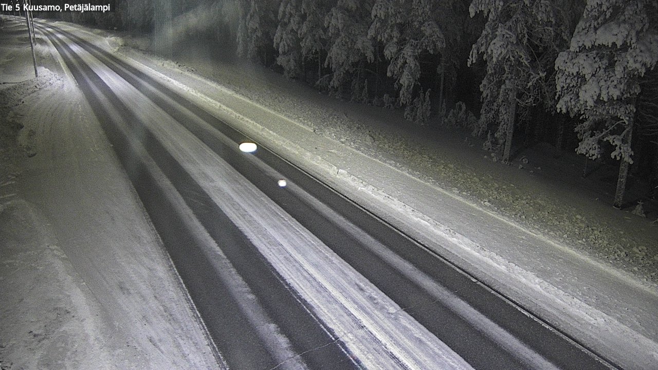 Kelikamerat Kuva Tie 5 Kuusamo, Petäjälampi, Kuusamo, Pohjois-Pohjanmaa