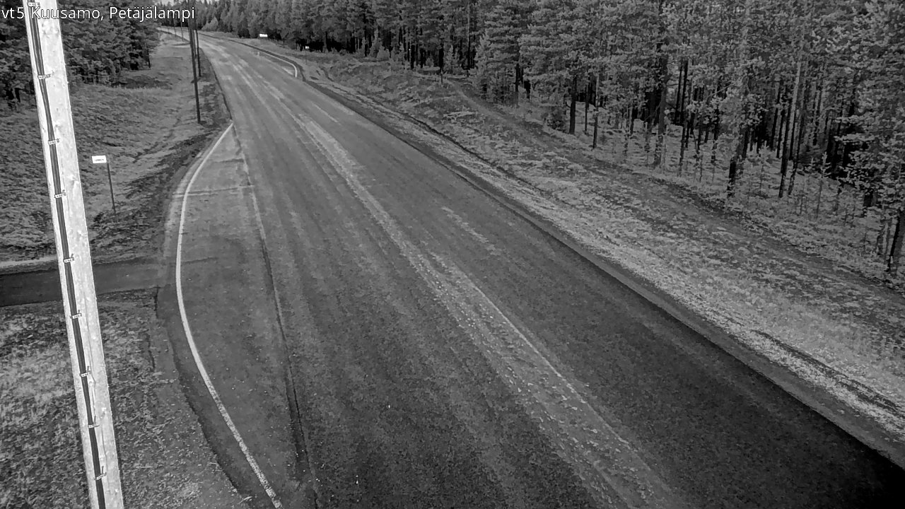 Kelikamerat Kuva Tie 5 Kuusamo, Petäjälampi, Kuusamo, Pohjois-Pohjanmaa