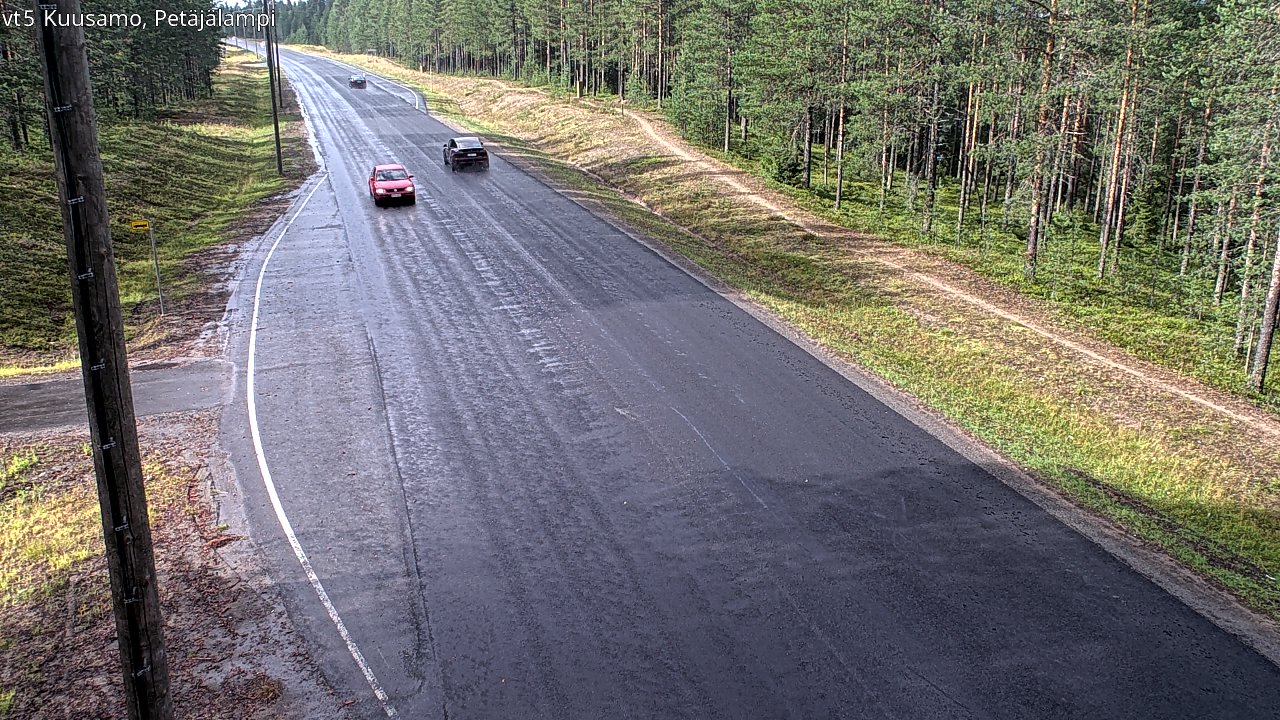Kelikamerat Kuva Tie 5 Kuusamo, Petäjälampi, Kuusamo, Pohjois-Pohjanmaa