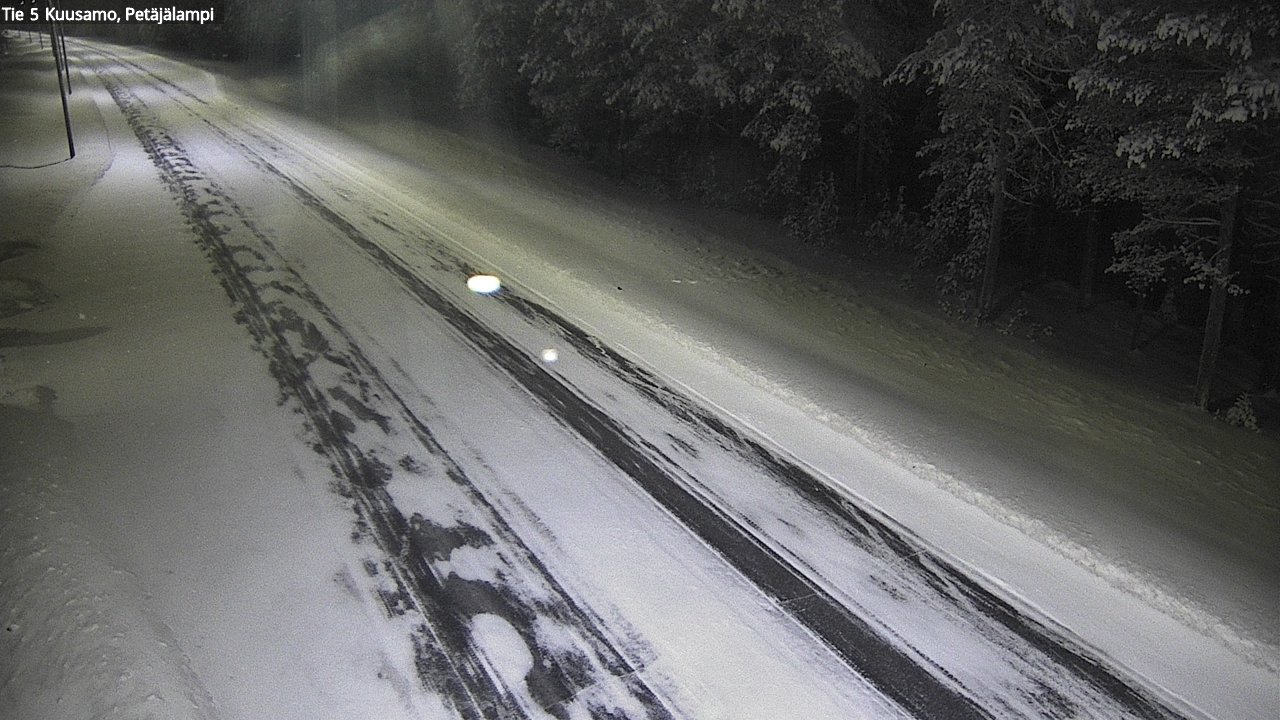 Kelikamerat Kuva Tie 5 Kuusamo, Petäjälampi, Kuusamo, Pohjois-Pohjanmaa