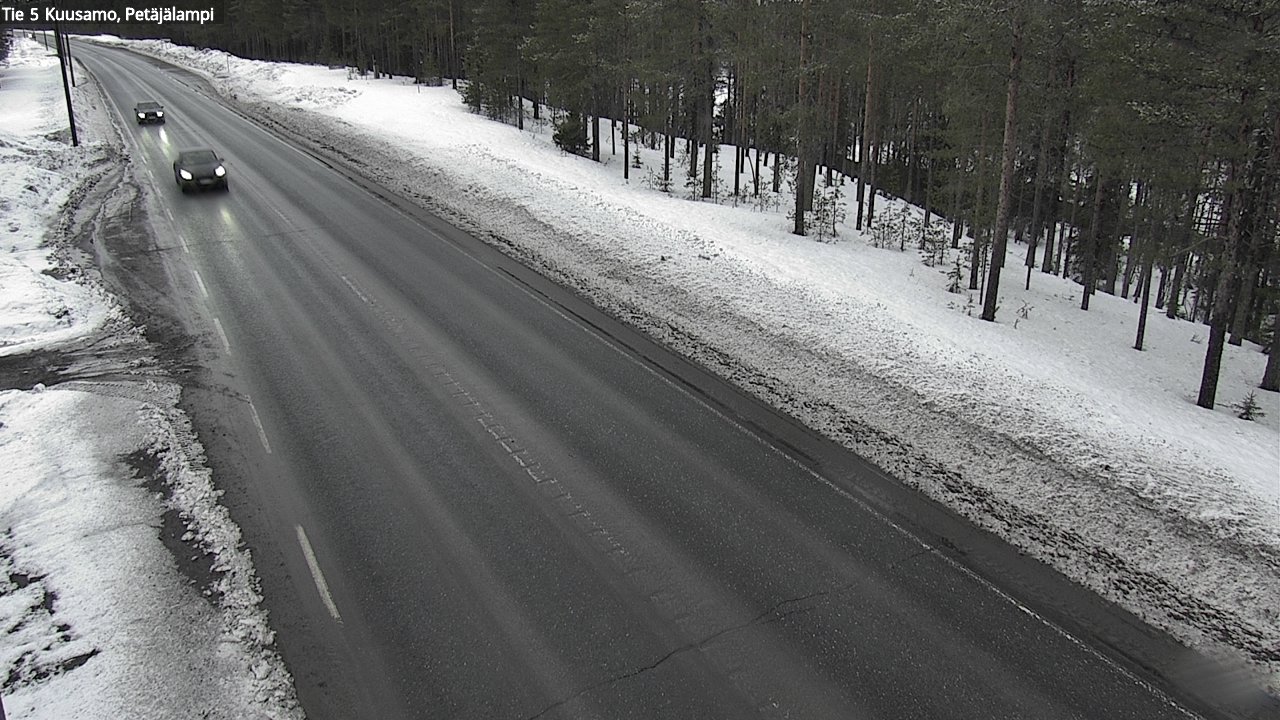 Kelikamerat Kuva Tie 5 Kuusamo, Petäjälampi, Kuusamo, Pohjois-Pohjanmaa