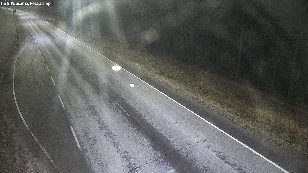 Kelikamerat Kuva Tie 5 Kuusamo, Petäjälampi, Kuusamo, Pohjois-Pohjanmaa