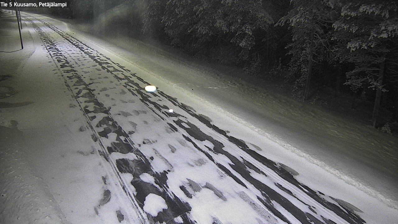 Kelikamerat Kuva Tie 5 Kuusamo, Petäjälampi, Kuusamo, Pohjois-Pohjanmaa