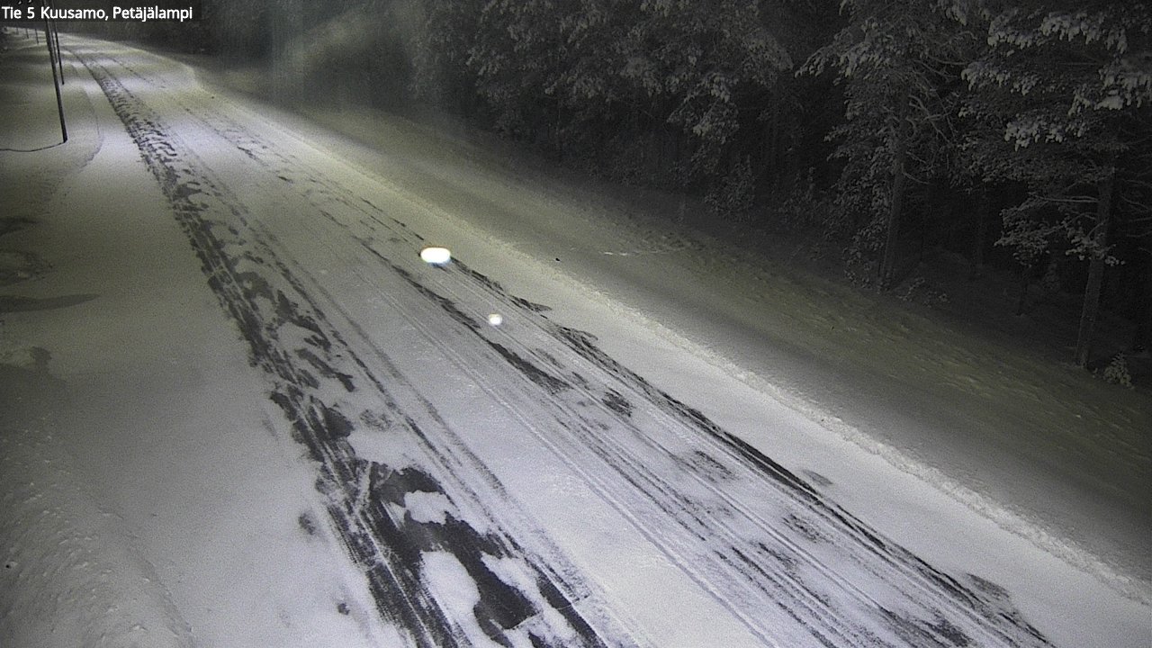 Kelikamerat Kuva Tie 5 Kuusamo, Petäjälampi, Kuusamo, Pohjois-Pohjanmaa