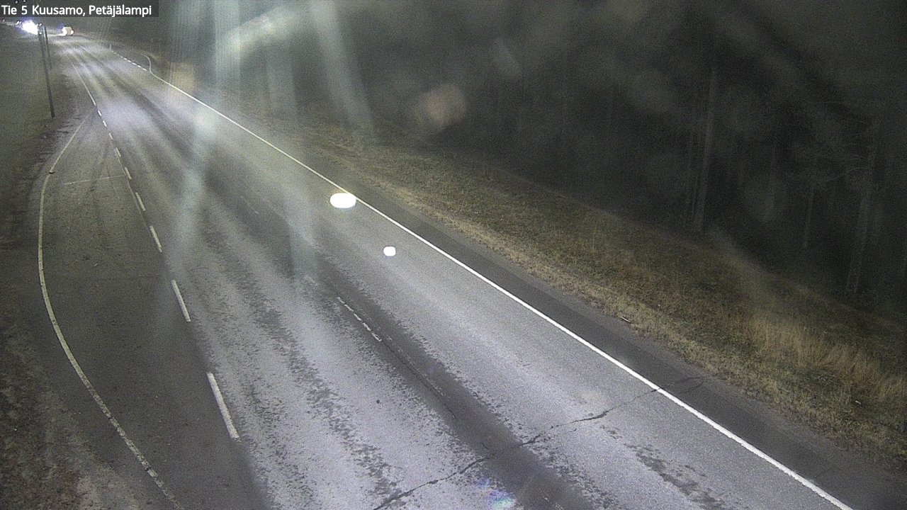 Kelikamerat Kuva Tie 5 Kuusamo, Petäjälampi, Kuusamo, Pohjois-Pohjanmaa