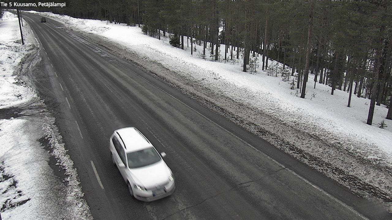 Kelikamerat Kuva Tie 5 Kuusamo, Petäjälampi, Kuusamo, Pohjois-Pohjanmaa