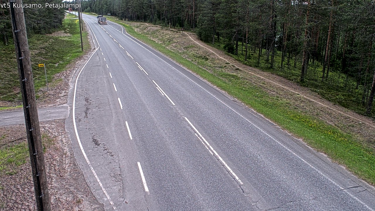 Kelikamerat Kuva Tie 5 Kuusamo, Petäjälampi, Kuusamo, Pohjois-Pohjanmaa