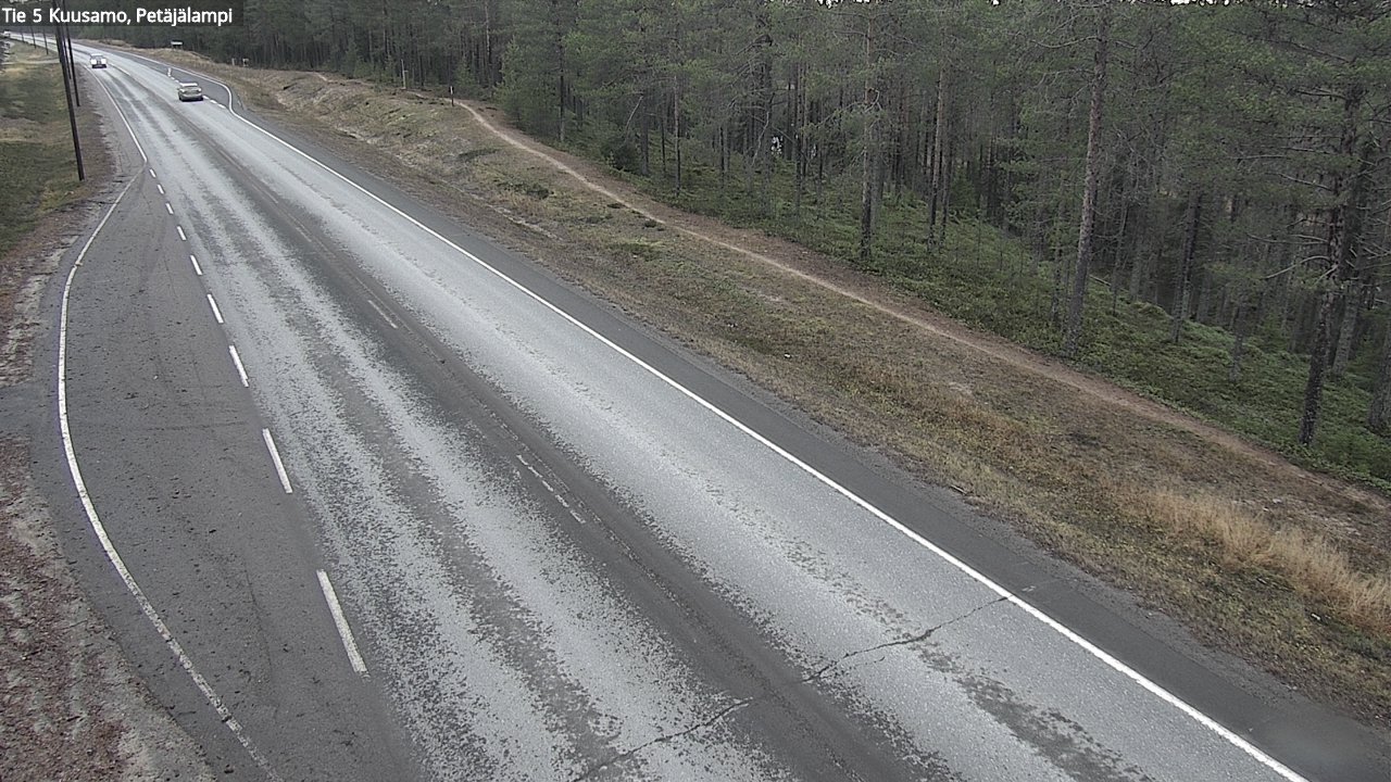 Kelikamerat Kuva Tie 5 Kuusamo, Petäjälampi, Kuusamo, Pohjois-Pohjanmaa