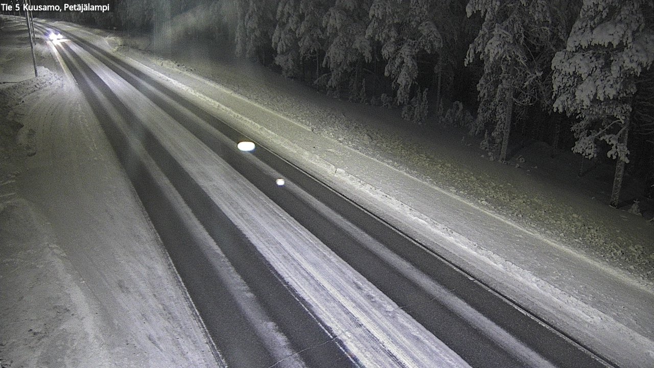 Kelikamerat Kuva Tie 5 Kuusamo, Petäjälampi, Kuusamo, Pohjois-Pohjanmaa