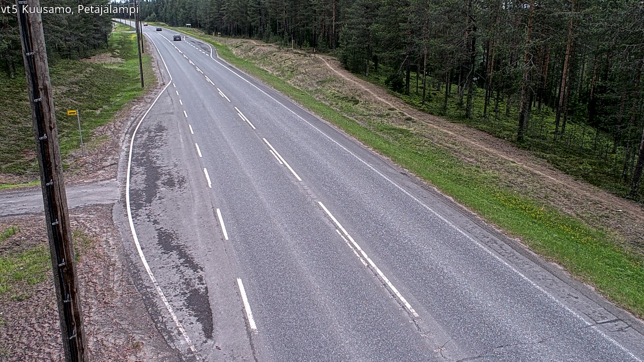 Kelikamerat Kuva Tie 5 Kuusamo, Petäjälampi, Kuusamo, Pohjois-Pohjanmaa