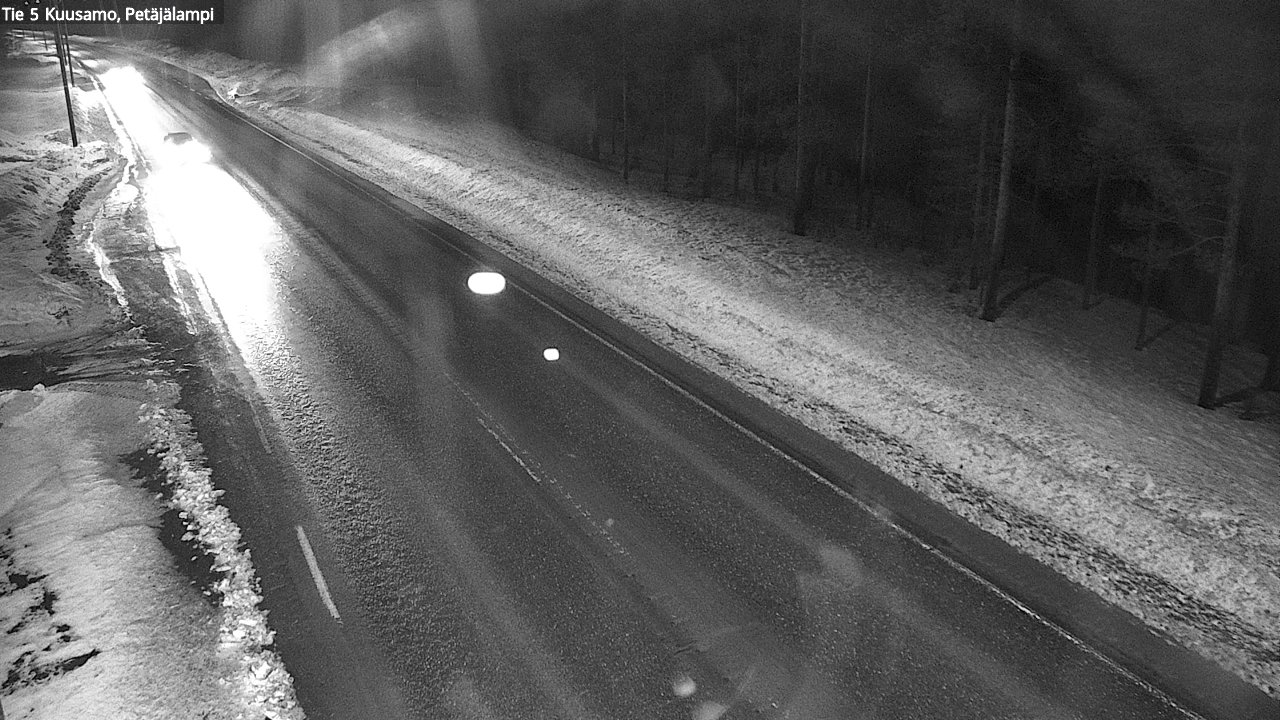 Kelikamerat Kuva Tie 5 Kuusamo, Petäjälampi, Kuusamo, Pohjois-Pohjanmaa