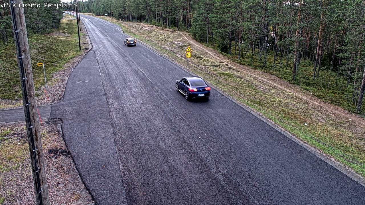 Kelikamerat Kuva Tie 5 Kuusamo, Petäjälampi, Kuusamo, Pohjois-Pohjanmaa