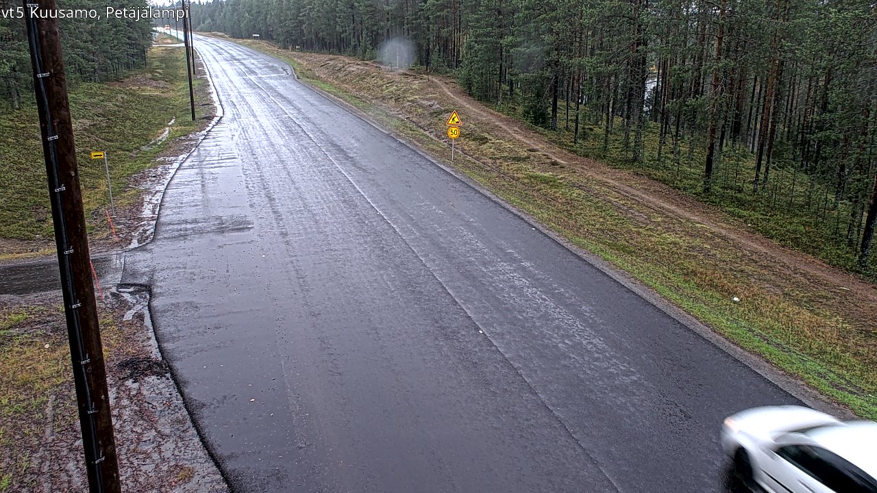 Kelikamerat Kuva Tie 5 Kuusamo, Petäjälampi, Kuusamo, Pohjois-Pohjanmaa