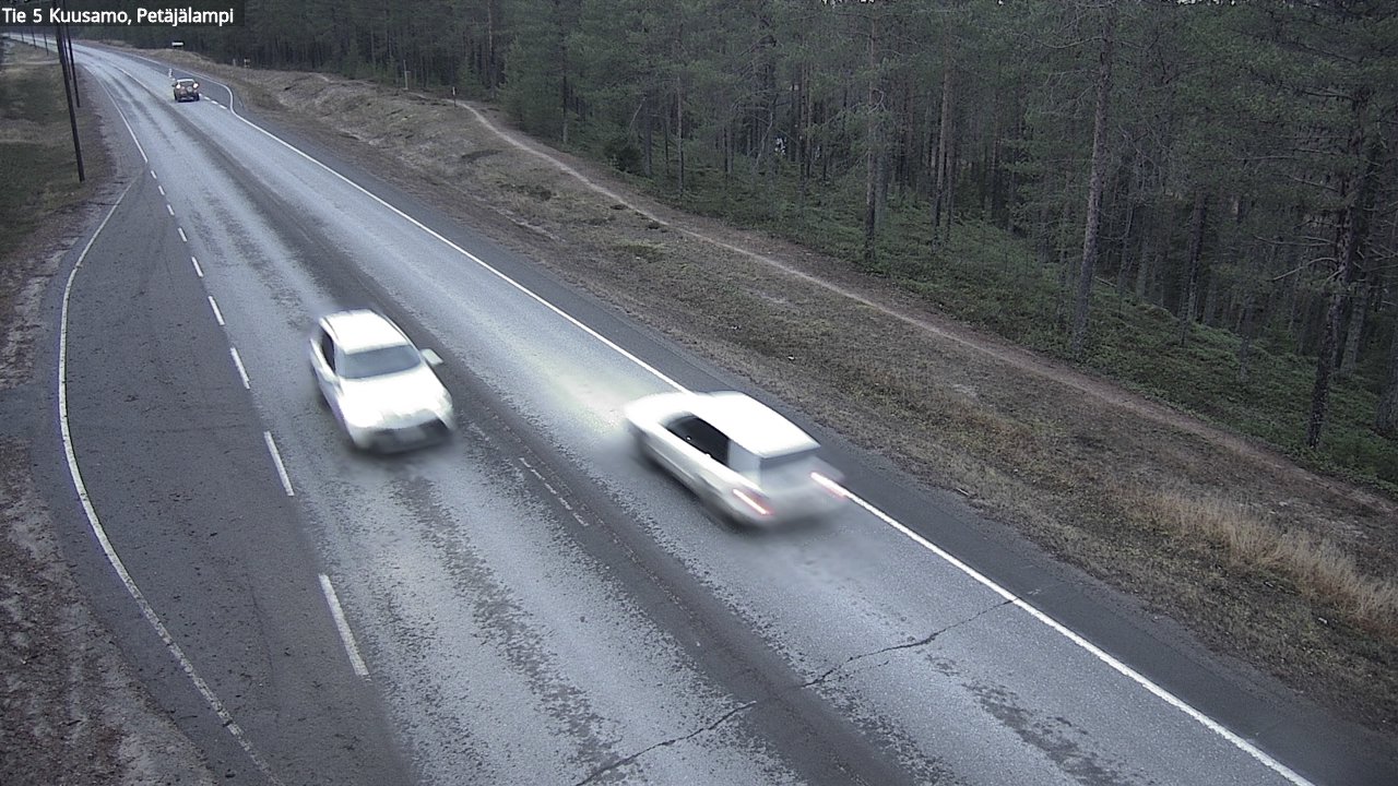 Kelikamerat Kuva Tie 5 Kuusamo, Petäjälampi, Kuusamo, Pohjois-Pohjanmaa