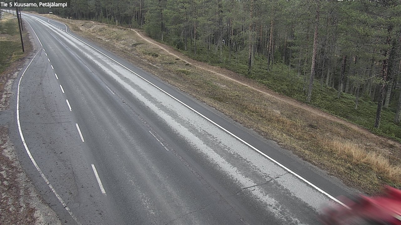 Kelikamerat Kuva Tie 5 Kuusamo, Petäjälampi, Kuusamo, Pohjois-Pohjanmaa