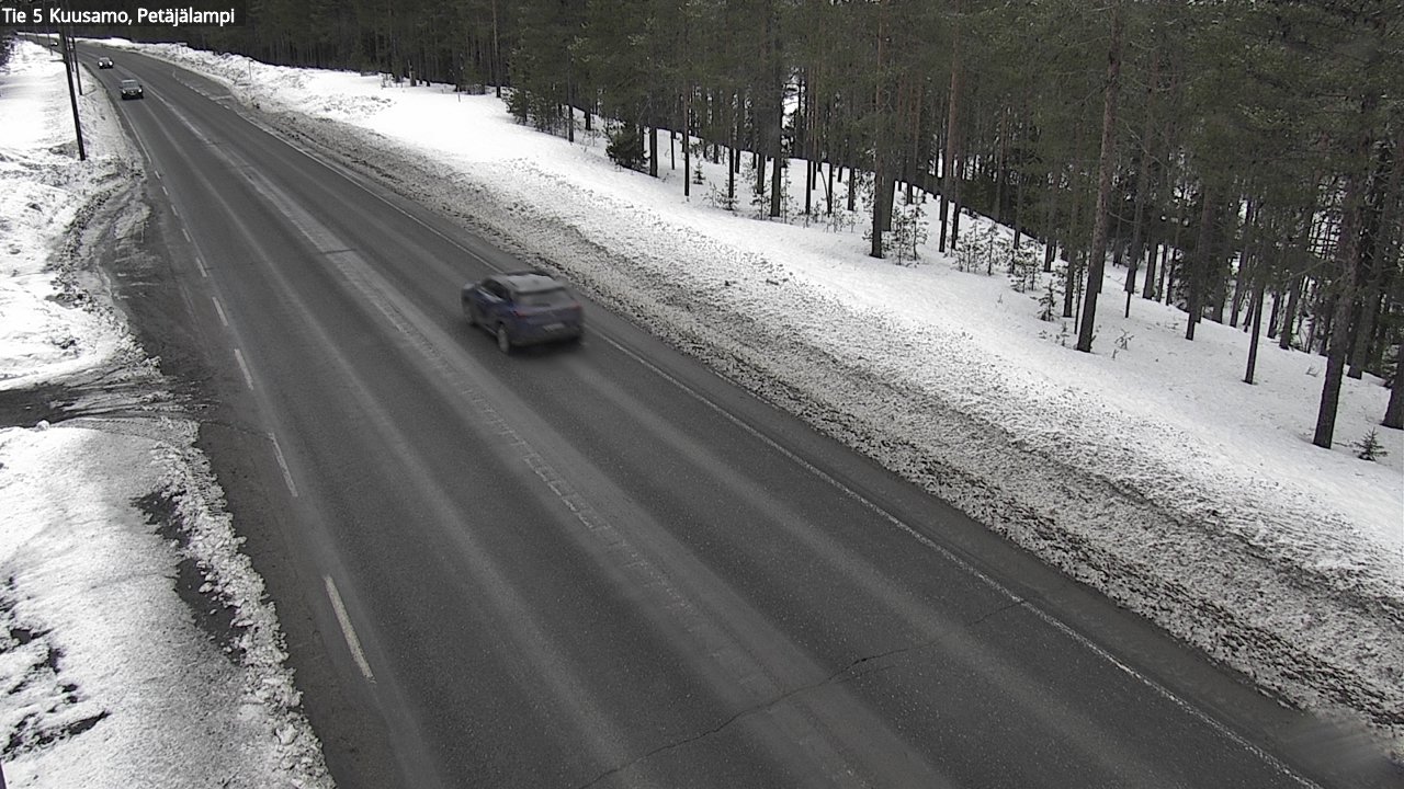 Kelikamerat Kuva Tie 5 Kuusamo, Petäjälampi, Kuusamo, Pohjois-Pohjanmaa