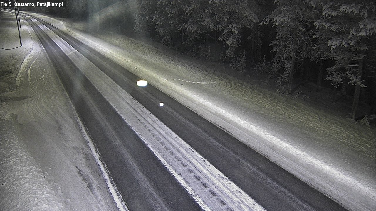 Kelikamerat Kuva Tie 5 Kuusamo, Petäjälampi, Kuusamo, Pohjois-Pohjanmaa