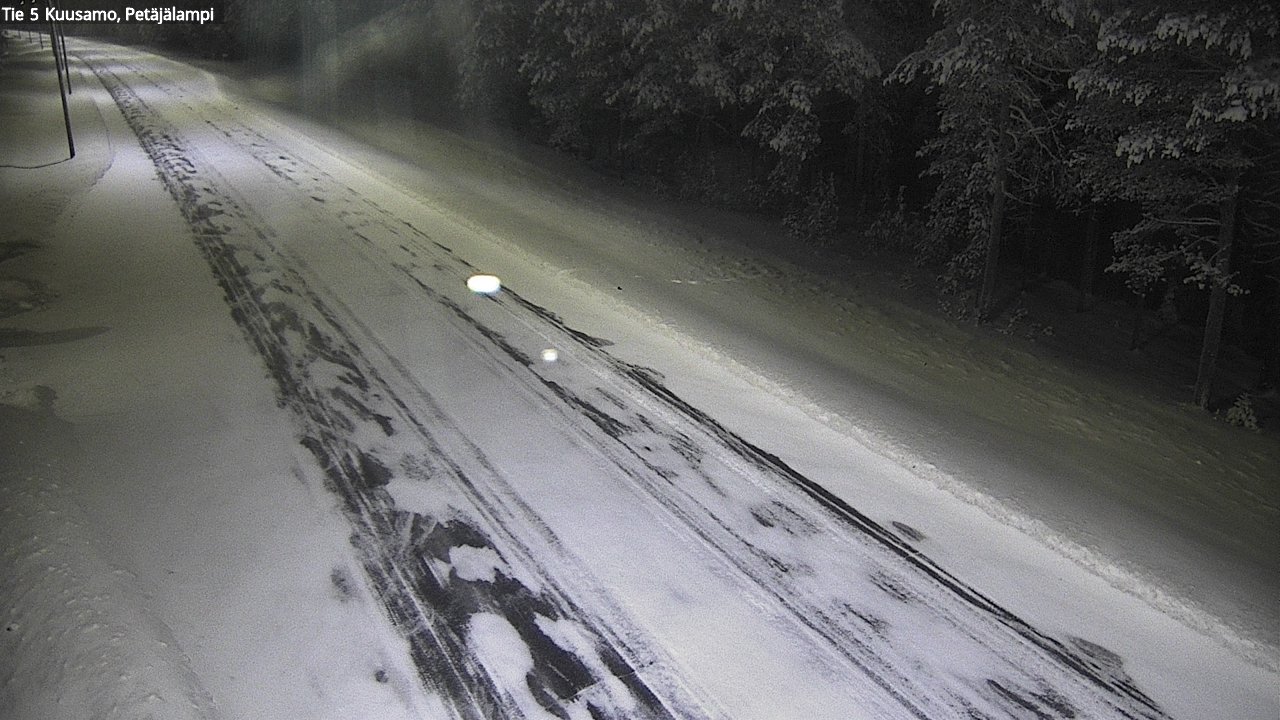 Kelikamerat Kuva Tie 5 Kuusamo, Petäjälampi, Kuusamo, Pohjois-Pohjanmaa