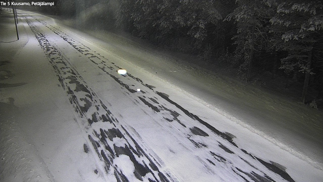 Kelikamerat Kuva Tie 5 Kuusamo, Petäjälampi, Kuusamo, Pohjois-Pohjanmaa