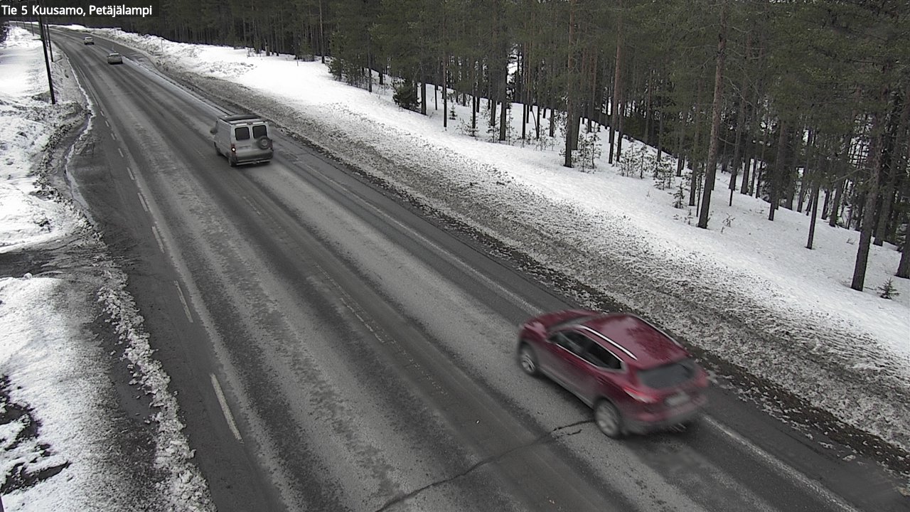 Kelikamerat Kuva Tie 5 Kuusamo, Petäjälampi, Kuusamo, Pohjois-Pohjanmaa