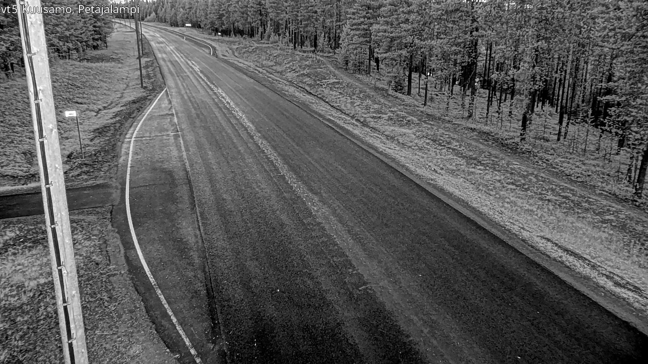 Kelikamerat Kuva Tie 5 Kuusamo, Petäjälampi, Kuusamo, Pohjois-Pohjanmaa